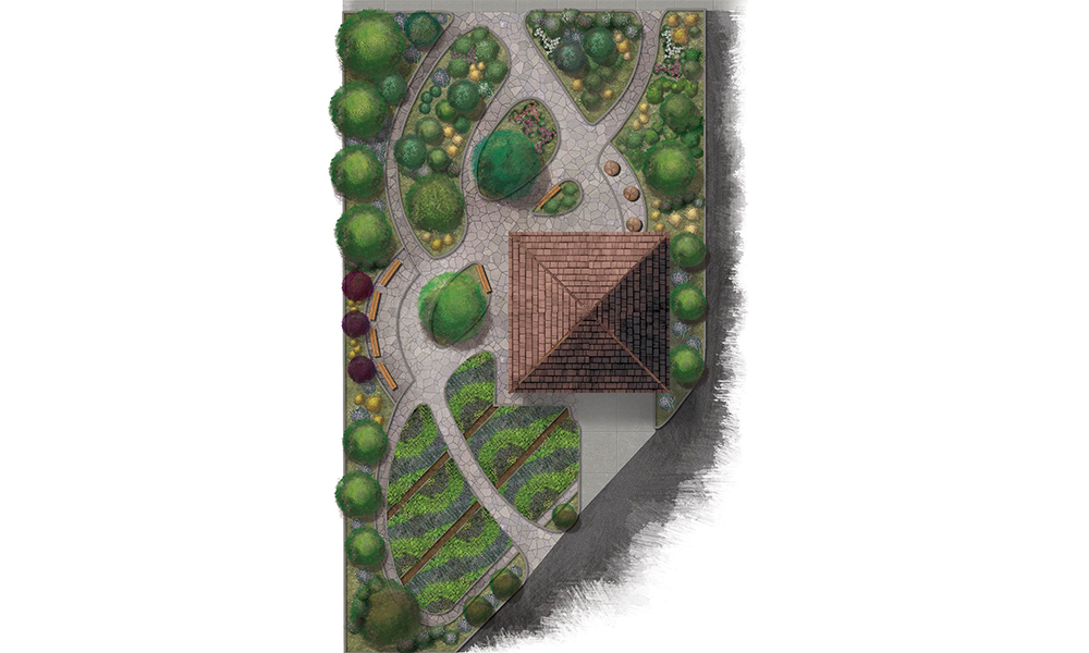 Illustrative master plan.