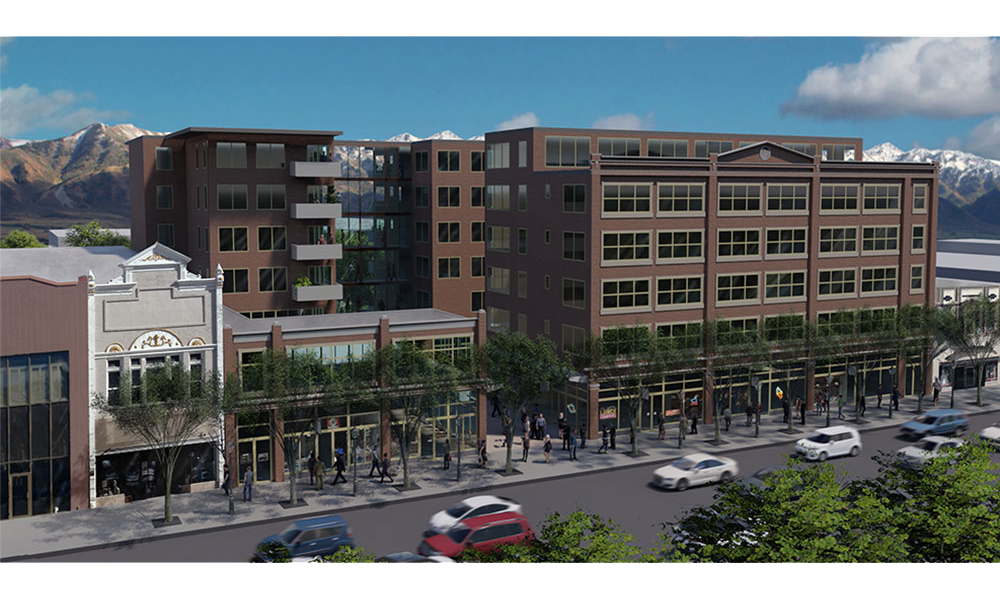 Main Street view of the main building. Image by Madison Pong & Braden Miskin